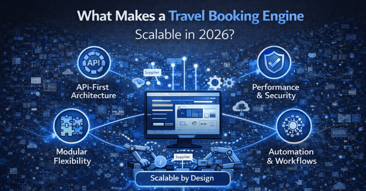 what makes a travel booking engine scalable in 2026